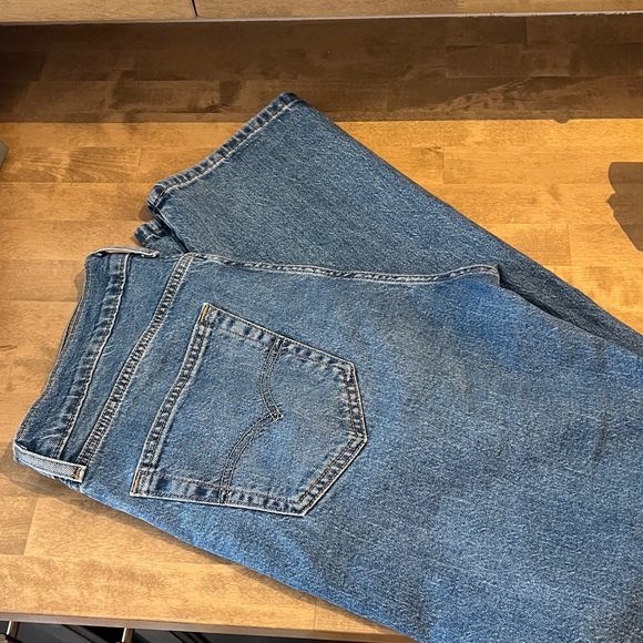 Levi Strauss Men’s Vintage Classic 505 Stonewash Straight Leg Jeans Sz 34/32 - Picture 6 of 6